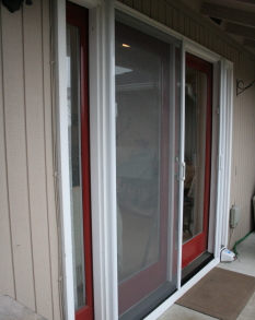 sliding screen door